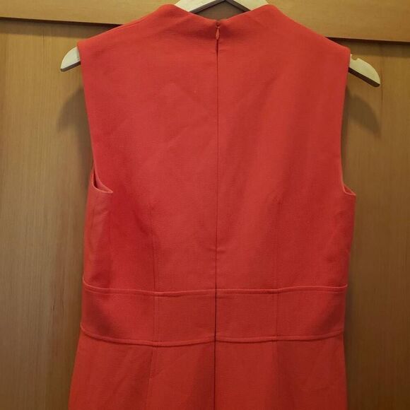 Eliza J High Low Fit & Flare Midi Dress Red 8 - Picture 7 of 9